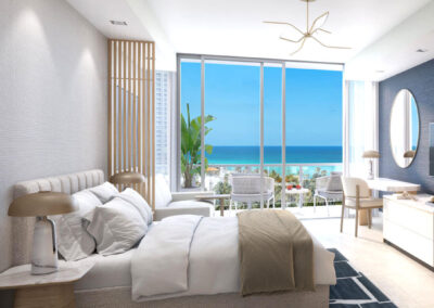 7200 Collins Miami Residences Bedroom